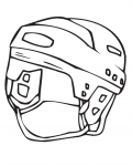 Шлем защищает хоккеиста от травм