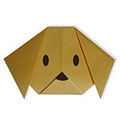 Собачка оригами