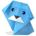 Оригами Собачка