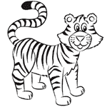 Как нарисовать тигра