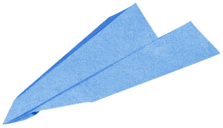 Сверхзвуковой бумажный самолет